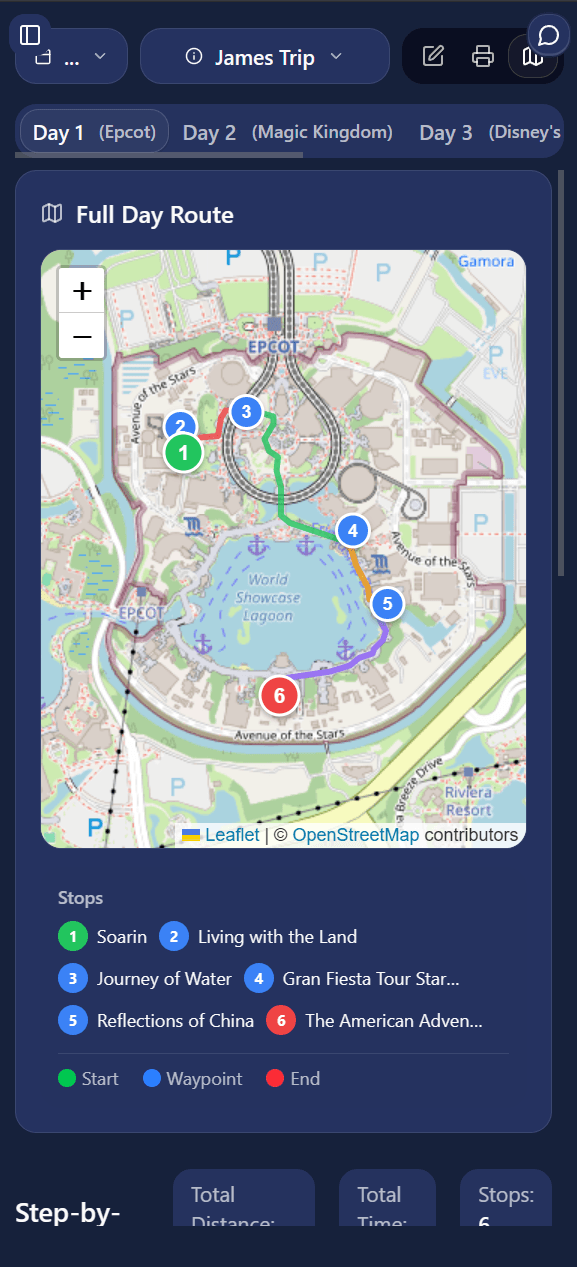Mobile Park Map