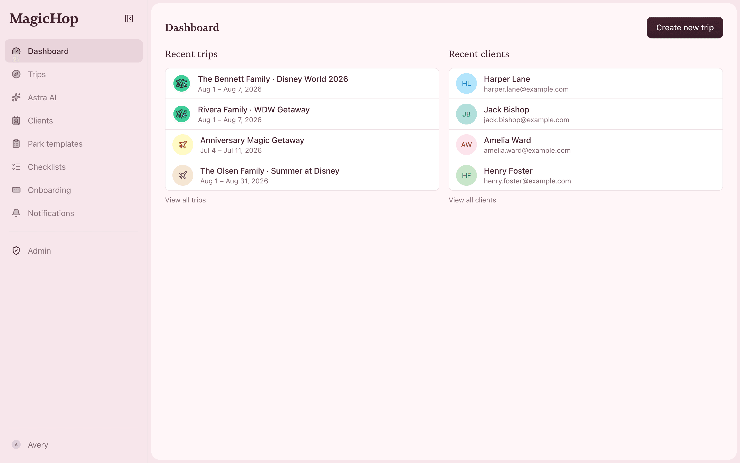 For Agents — MagicHop